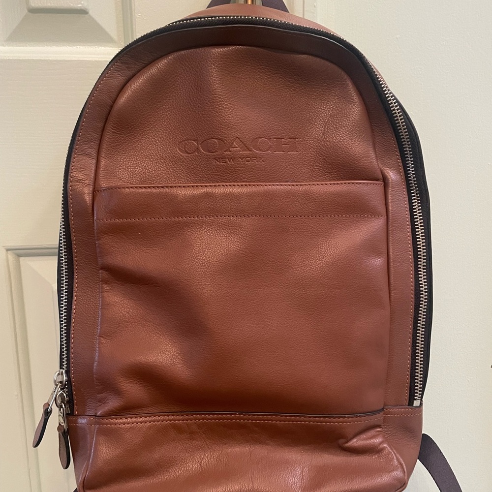 Like new coach back-pack purse